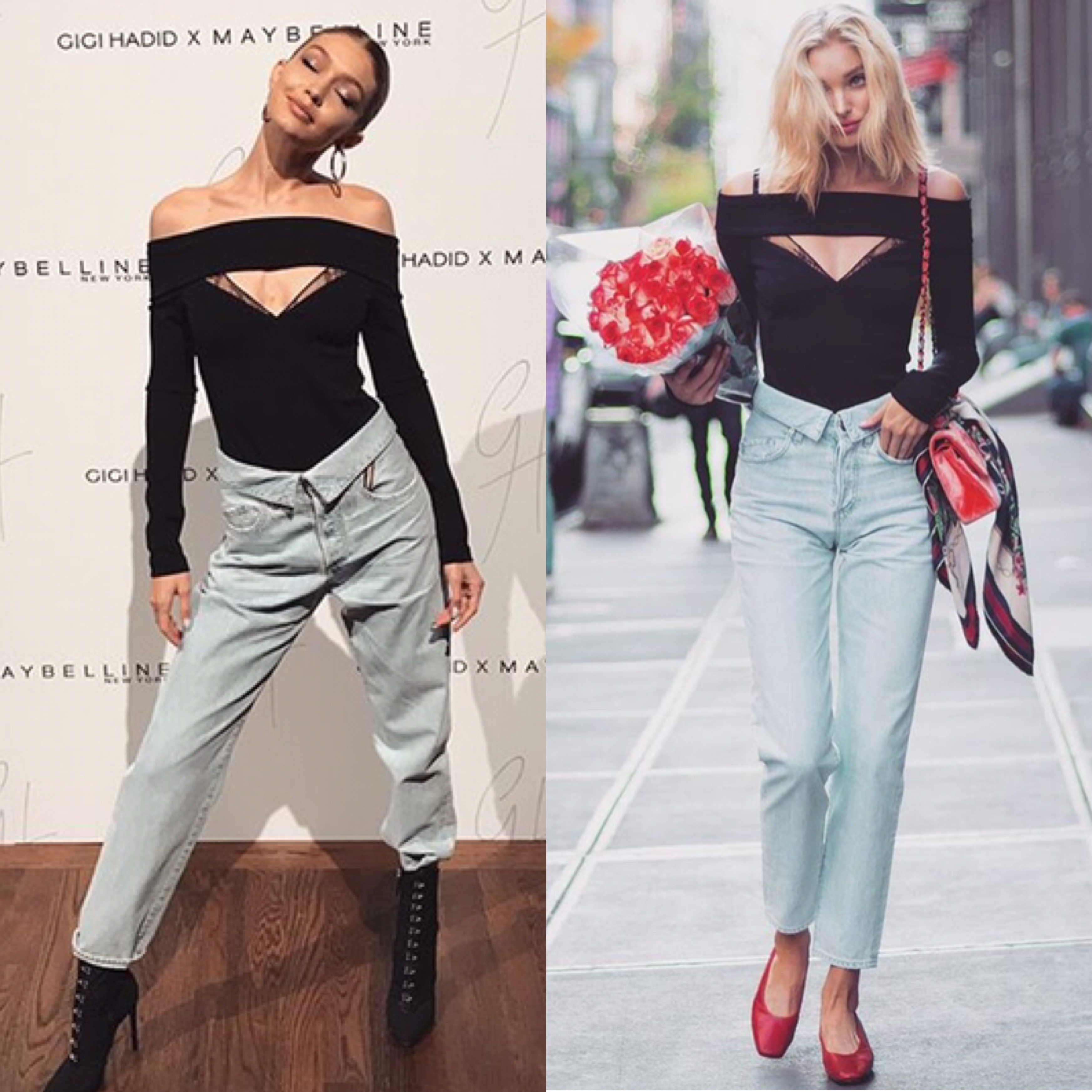 セレブの かぶっちゃった コーデ あなたはどちらがお好き 2ジジvsエルザ Celebpress